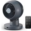 Rowenta Turbo Swift Compact, Ventilatore da Tavolo Silenzioso a 3 Modalità e 12