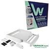 Wpro KIT DI ACCATASTAMENTO PER LAVATRICE ASCIUGATRICE CON RIPIANO E STENDIBIANCHERIA