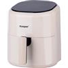 Kooper Friggitrice ad Aria 5 Litri con Display Touch 1200 Watt Avorio 5920747