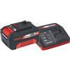 Einhell BATTERIA + CARICABATTERIA POWER-X-CHANGE 18 V - 4,0 Ah