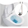 Kit valvola di scarico WC universale, gruppo valvola di scarico WC regolabile,