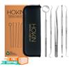 HOKIN Pulizia Denti Tartaro Kit Igiene Dentale per Placca e Tartaro Sbiancamento Denti