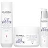 Goldwell Dualsenses Just Smooth Taming Shampoo 250ml Treatment 200ml Serum 100ml