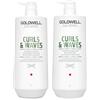 Goldwell Dualsenses Curls & Waves Hydrating Shampoo 1000ml Conditioner 1000ml