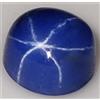 Senza marchio Gemma sfusa rotonda certificata naturale Ceylon 6 raggi STAR zaffiro blu 10,5...