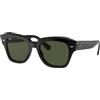 Ray-Ban State Street RB2186 901/31 Size 49 Rayban Original Occhiali da sole