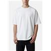 4US By Paciotti 4US T-Shirt Uomo Con Logo Laterale, Vestibilita' Ampia, By Paciotti - BIA (Bianc