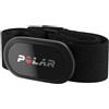 Polar Sensore frequenza cardiaca Polar H10 - Nero - ANT+ e Bluetooth, precisione ECG/EKG, monitoraggio HRV, impermeabile, fascia lavabile in lavatrice, batteria sost., per sport e palestra M-XXL 75-115cm