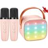 Ankuka Karaoke per Bambini Karaoke con Microfono Karaoke Cassa Bluetooth con 2