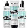 Redken Curls Stylers Hydrating Curl Cream 250ml Gel 250ml Mist 250ml