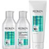 Redken ABC Curls Shampoo 300ml Conditioner 300ml Leave-In 250ml
