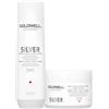 Goldwell Dualsenses Silver Shampoo 250ml Silver 60s Treatment 200ml