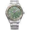 Oriente Orologio da uomo Orient Mako 40 Sports RN-WJ0001E quadrante verde solare verd...