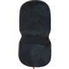Kaiser Naturfelle 66003 - Vello d'agnello per passeggino, forma universale, 35 x 80 cm, colore: Antracite