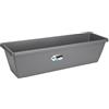Elho Barcelona Xl 60 - Fioriera per Balcone esterno - Ø 59.0 x H 20.5 cm - Nero/