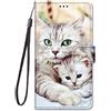 KRjcsfhy Custodia per Samsung Galaxy A52 5G, custodia 3D antiurto in pelle PU di alta qua
