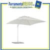 Andrea Bizzotto OMBRELLONE BRACCIO 3X3 EDEN BIANCO NATURALE ANDREA BIZZOTTO 0795673