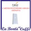 FABER RICAMBIO ORIGINALE CARTER POSTERIORE GRIGIO PER MACCHINA CAFFE' FABER OFPA05/G