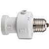 Maclean MCE21 W Portalampada con Sensore Crepuscolare Lampadine Bulba Sicurezza