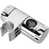 Cornat Supporto per Doccia, Scorrevole per Asta Doccia Diametro 22 mm, Cromato