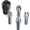 Dremel 4485 Kit di 4 Pinze Inclusa Ghiera con Perno, Set di Accessori per Utensi