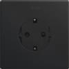 SIMON - Kit spina da incasso Clean Schuko nero opaco, serie Simon 270, 250 V, 10