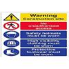 Vsafety 13010 am-r2 Call Point logo, Fire Equipment Sign, 150 x 150 MM, 2 mm, in
