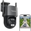 Reolink 4K PTZ Telecamera Wi Fi Esterno a Doppio Obiettivo 355°Pan/90°Tilt Zoom Ibrido