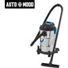 Fervi Bidone Aspiratutto Aspirapolvere aspira Solidi e Liquidi aspiratore inox 30 LT