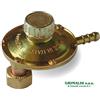 REGOLATORE GAS GPL TARATURA REGOLABILE 20-60 MBAR 1 KG/H PER GPL PROPANO BOMBOLA