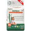 Naty Bamboo Viscosa Pannolini a mutandina, Taglia 3 (6-10 kg) 80 pezzi | Per pelli sensibili, a base vegetale, Dermatologicamente testati, super assorbenti, senza profumo, vestibilità elastica