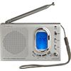 Nedis, Radio Universale Portatile AM / FM / SW con Sveglia e Uscita Cuffie