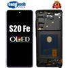 Samsung S20 FE SM-G780 G781 Display OLED LCD Touch Schermo Vetro Frame Navy Blu
