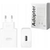 OPPO CARICATORE RAPIDO 33W SUPERVOOC POWER ADAPTER ALIMENTATORE USB FAST CHARGING RIC