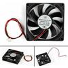 Topteng 4x DC Brushless Cooling PC Computer Fan 12V 8015s 80x80x15mm 0.16A 2Pin Wire T9
