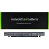 MB distribuzione Batteria NERA 14.4-14.8 V 5200 mAh per Asus X550LD