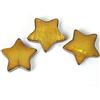 INNSPIRO Perline in madreperla stella brillante oro 14 x 14 mm. 250 g. 356 u. ca.