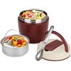 Termos per Alimenti 1200 Ml, Contenitore Portapranzo Termico Cibo Caldi, Thermos