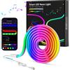 Neon LED Striscia 1 Metro,Rgb Striscia LED Controllo Intelligente Dell'App, DIY,