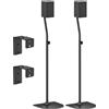 ComVome Supporti per altoparlanti regolabili in altezza per Samsung da 84 cm a 107 cm