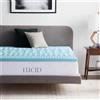 Topper Una Piazza E Mezza | 5 Zone Ergonomiche | Coprimaterasso in Memory Foam C