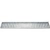 AUTRES GRIGLIA PER CANALETTA IN ACCIAIO ZINCATO 100x25 cm - Carrabile