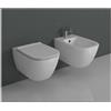Globo SET COMPLETO VASO BIDET E COPRIVASO ORIGINALE GLOBO GENESIS SENZABRIDA SOSPESI