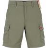 LEVI'S Carrier Cargo 9.5 Shorts Uomo W29 Grigio Tasche Cerniera