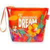Legami - Pochette Spiaggia Donna, Borsa Mare Donna, Beach Pouch con Cerniera e Laccetto Laterale, Porta Costume e Accessori Mare, Trousse da Spiaggia Ideale per Ragazze, Donne, 20 x 16 cm