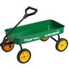 VEVOR Carretto da Traino per Bambini da 101 cm Carico di 80 kg, Carretto per Tutti i Terreni con Maniglia, Carrello Multiuso, Regalo di Compleanno per Bambini, Giardinaggio, Spiaggia, Verde e Giallo