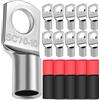 Dawenur 10x Capicorda tubolare 70mm² Capicorda con foro Ø M10 Capicorda ad