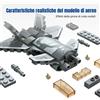 Modello Militare, Jet da Combattimento, Elicottero, Giocattolo ABS per Bambini