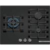 Bosch - Piano cottura a gas, serie 4, 60 cm, gas stop, vetro temperato, nero, PNC6B6K40