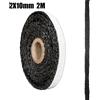 Brand New Stufa & Fuoco Corda a Legna Porte Canna Fumaria Sigillo Larghezza 10/15mm Nero